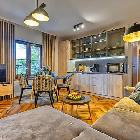 Apartmán Apartament B8 Green Z Basenem, Jacuzzi, Sauna, Spa Znajduje Sie W Tym Samym Budynku, Blisko Norweska Polana - 5d